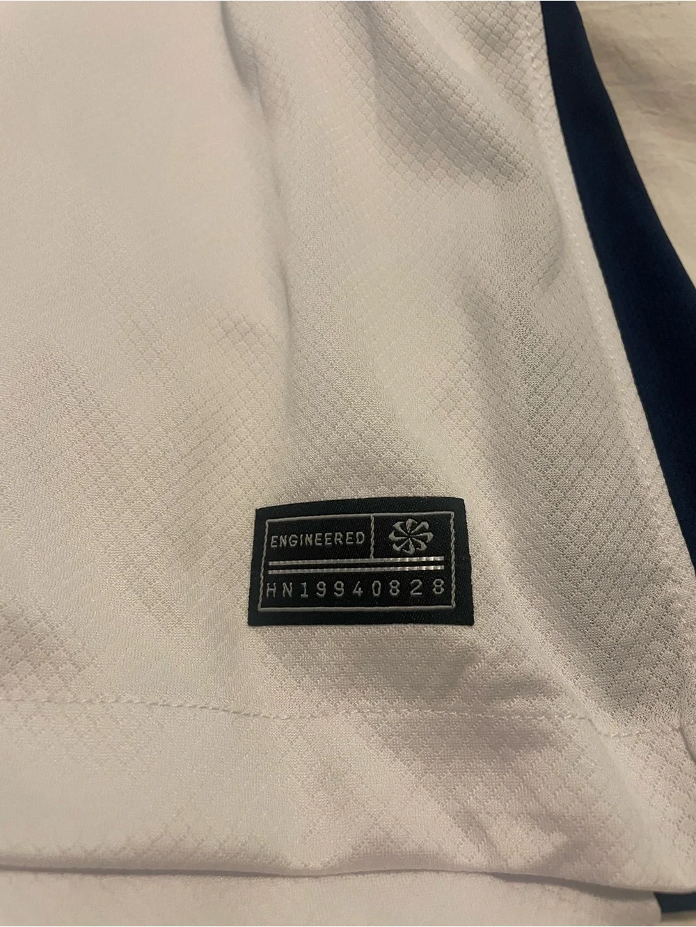 Nike Tottenham Hotspur Adult XL White & Navy Soccer Jersey